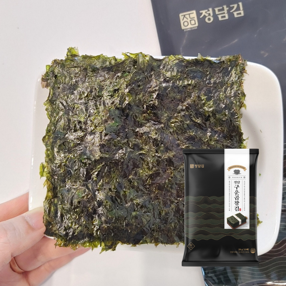 [에스시디디] 정담김/정담 구운 곱창김 5매(14g) x 20봉